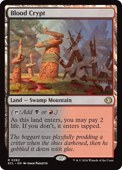 Blood Crypt, Promo Pack: Lorwyn Eclipsed 262