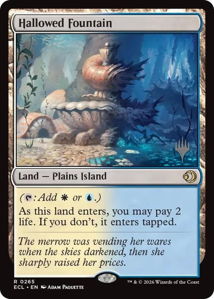Hallowed Fountain, Promo Pack: Lorwyn Eclipsed 265