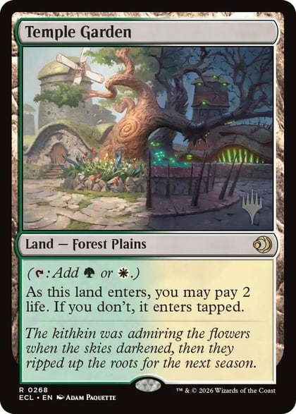 Temple Garden, Promo Pack: Lorwyn Eclipsed 268