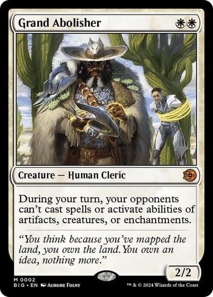 Grand Abolisher, Promo Pack: Lorwyn Eclipsed 2