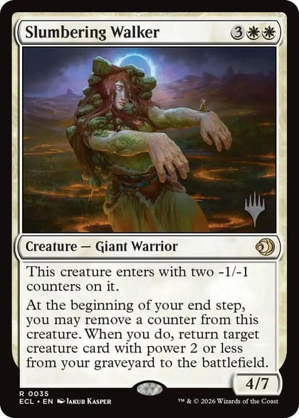 Slumbering Walker, Promo Pack: Lorwyn Eclipsed 35