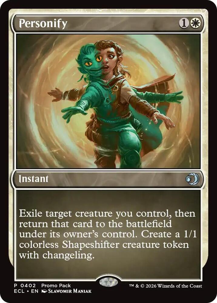 Personify, Promo Pack: Lorwyn Eclipsed 402