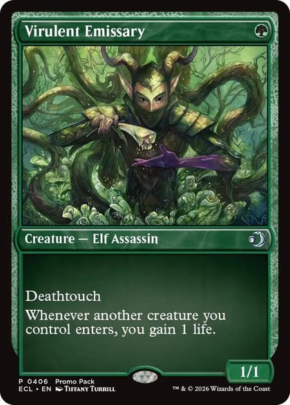Virulent Emissary, Promo Pack: Lorwyn Eclipsed 406