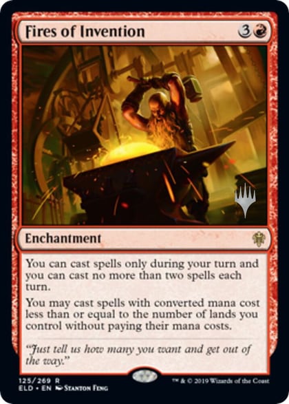 Fires of Invention, Promo Pack: Throne of Eldraine 125