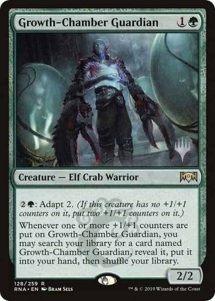Growth-Chamber Guardian, Promo Pack: Throne of Eldraine 128