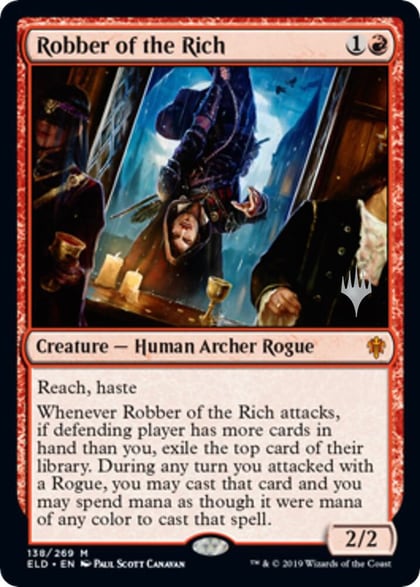 Robber of the Rich, Promo Pack: Throne of Eldraine 138