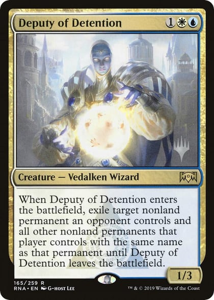 Deputy of Detention, Promo Pack: Throne of Eldraine 165
