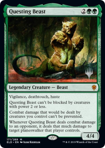 Questing Beast, Promo Pack: Throne of Eldraine 171