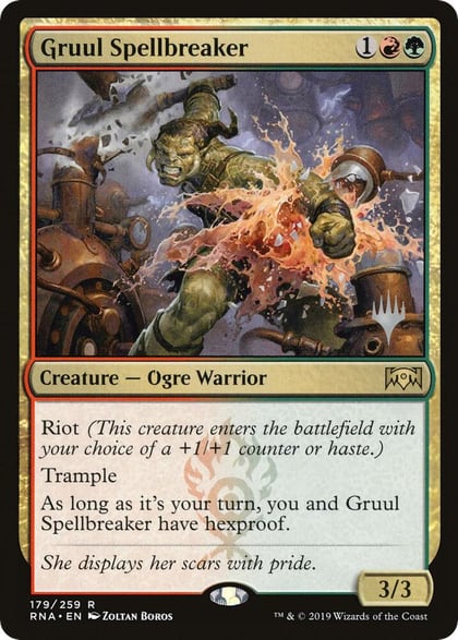 Gruul Spellbreaker, Promo Pack: Throne of Eldraine 179