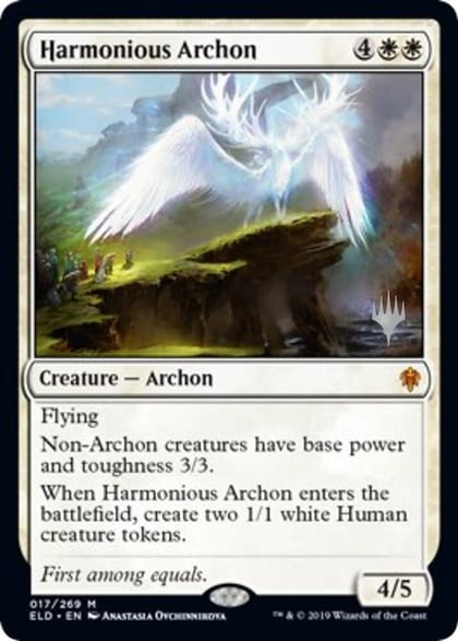 Harmonious Archon, Promo Pack: Throne of Eldraine 17