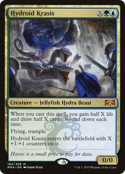 Hydroid Krasis, Promo Pack: Throne of Eldraine 183