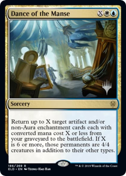 Dance of the Manse, Promo Pack: Throne of Eldraine 186