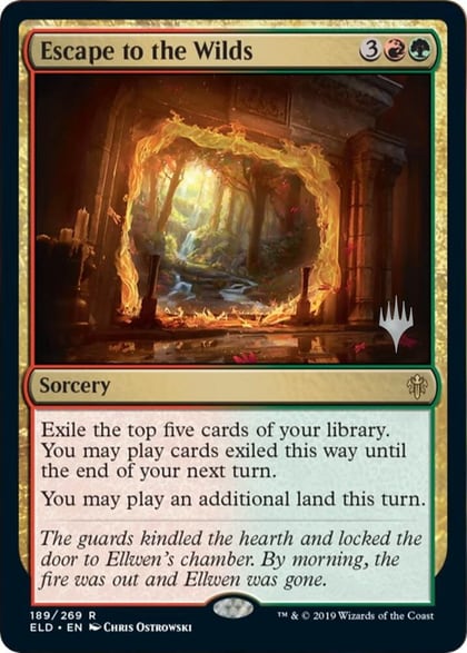 Escape to the Wilds, Promo Pack: Throne of Eldraine 189