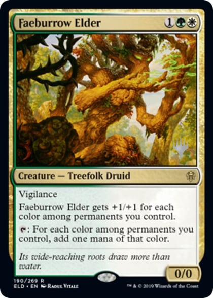 Faeburrow Elder, Promo Pack: Throne of Eldraine 190