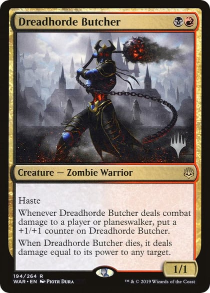 Dreadhorde Butcher, Promo Pack: Throne of Eldraine 194
