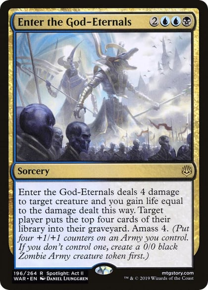 Enter the God-Eternals, Promo Pack: Throne of Eldraine 196