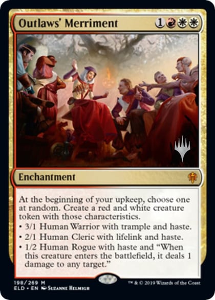Outlaws' Merriment, Promo Pack: Throne of Eldraine 198