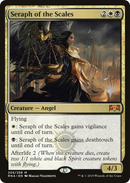 Seraph of the Scales, Promo Pack: Throne of Eldraine 205