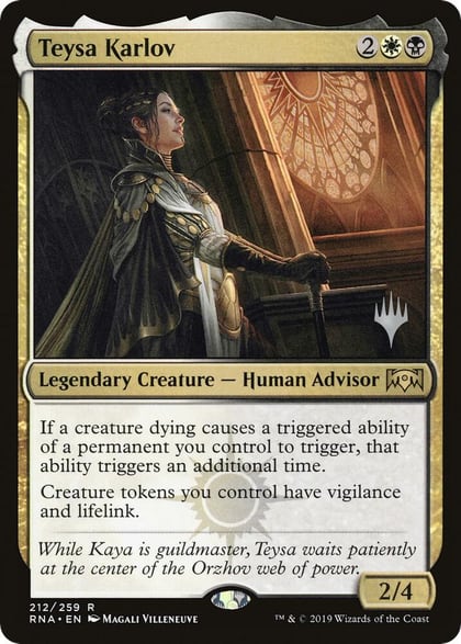 Teysa Karlov, Promo Pack: Throne of Eldraine 212