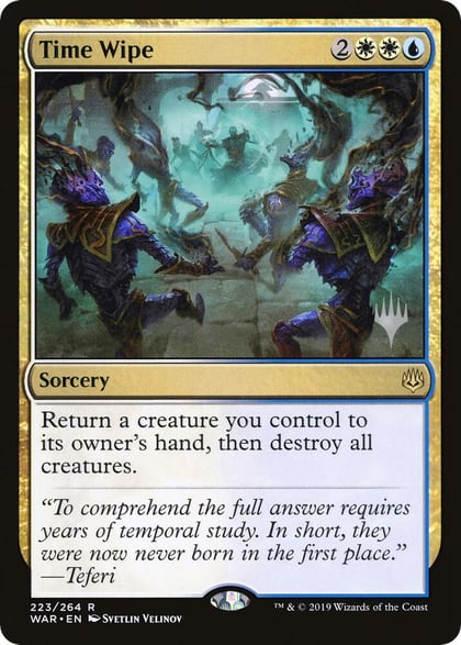 Time Wipe, Promo Pack: Throne of Eldraine 223
