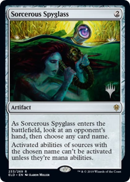 Sorcerous Spyglass, Promo Pack: Throne of Eldraine 233