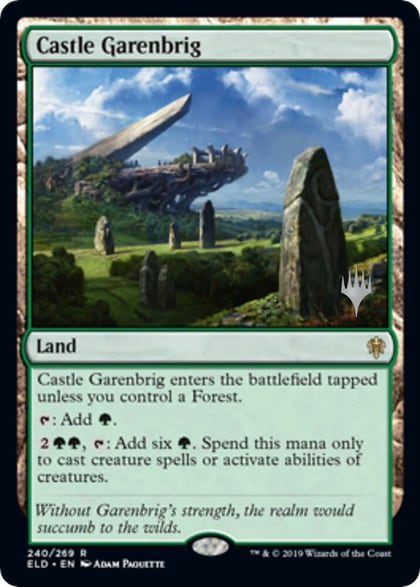 Castle Garenbrig, Promo Pack: Throne of Eldraine 240