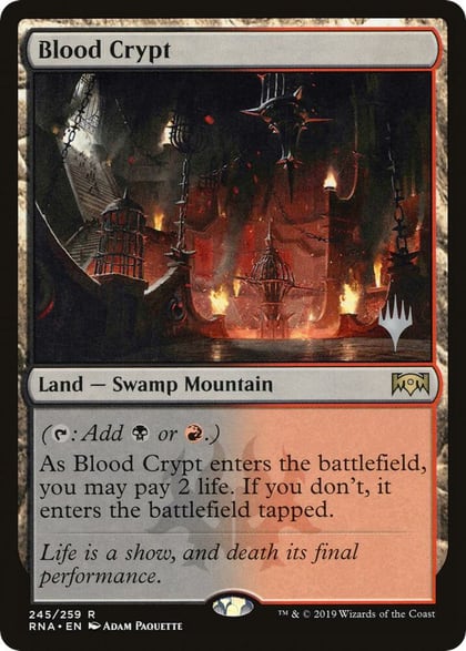 Blood Crypt, Promo Pack: Throne of Eldraine 245