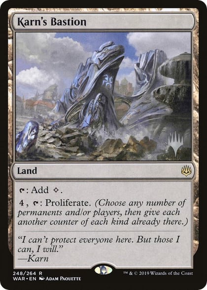 Karn's Bastion, Promo Pack: Throne of Eldraine 248