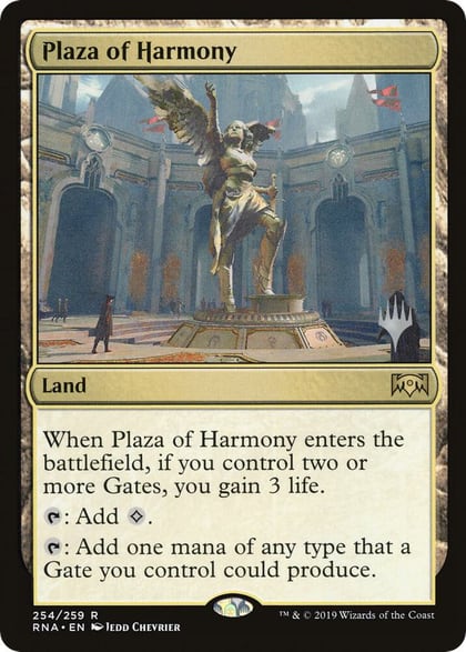 Plaza of Harmony, Promo Pack: Throne of Eldraine 254