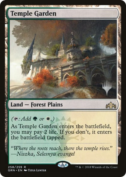 Temple Garden, Promo Pack: Throne of Eldraine 258