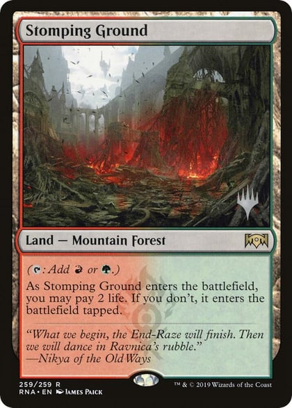 Stomping Ground, Promo Pack: Throne of Eldraine 259