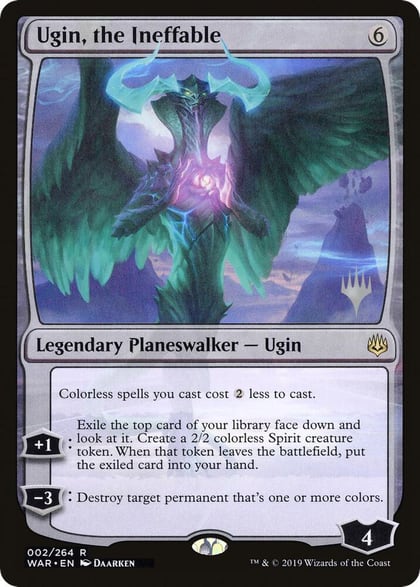 Ugin, the Ineffable, Promo Pack: Throne of Eldraine 2
