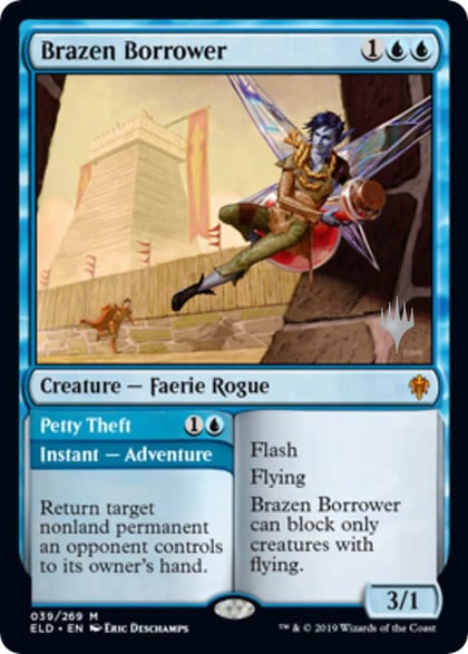 Brazen Borrower, Promo Pack: Throne of Eldraine 39