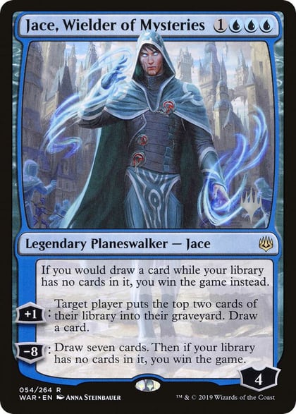 Jace, Wielder of Mysteries, Promo Pack: Throne of Eldraine 54