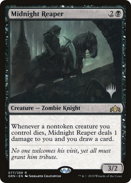 Midnight Reaper, Promo Pack: Throne of Eldraine 77