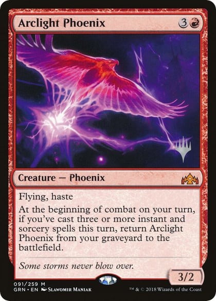 Arclight Phoenix, Promo Pack: Throne of Eldraine 91