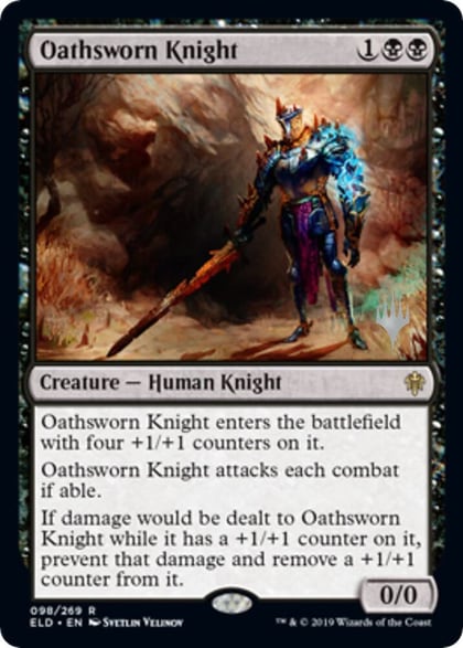 Oathsworn Knight, Promo Pack: Throne of Eldraine 98