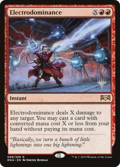 Electrodominance, Promo Pack: Throne of Eldraine 99