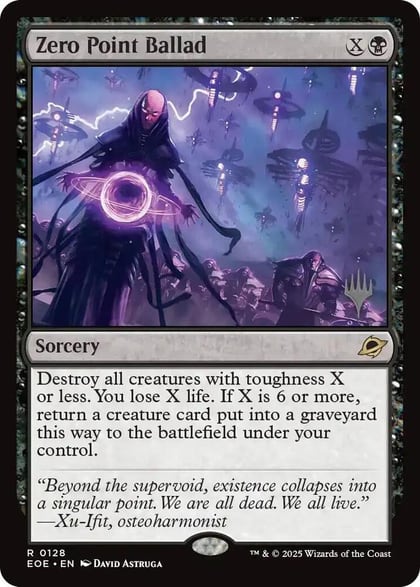 Zero Point Ballad, Promo Pack: Edge of Eternities 128