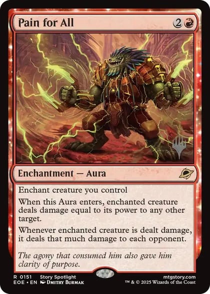 Pain for All, Promo Pack: Edge of Eternities 151