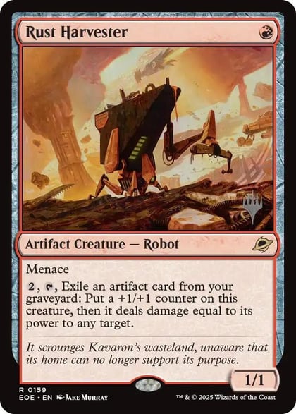 Rust Harvester, Promo Pack: Edge of Eternities 159