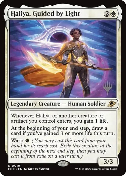Haliya, Guided by Light, Promo Pack: Edge of Eternities 19