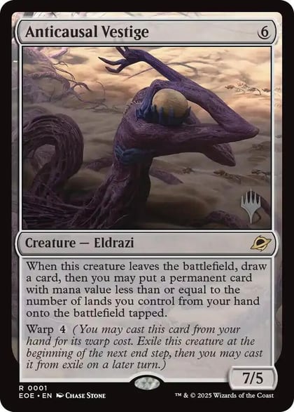 Anticausal Vestige, Promo Pack: Edge of Eternities 1