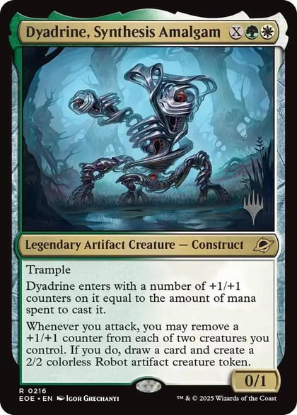 Dyadrine, Synthesis Amalgam, Promo Pack: Edge of Eternities 216