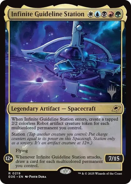 Infinite Guideline Station, Promo Pack: Edge of Eternities 219