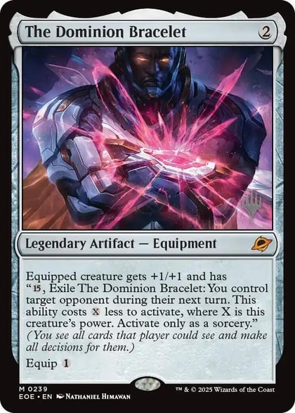 The Dominion Bracelet, Promo Pack: Edge of Eternities 239