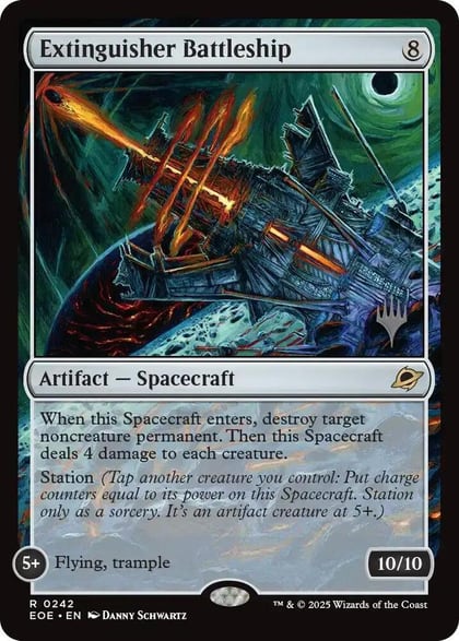 Extinguisher Battleship, Promo Pack: Edge of Eternities 242