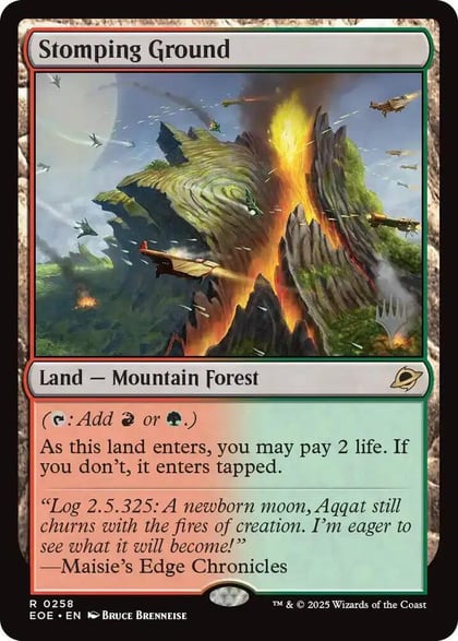 Stomping Ground, Promo Pack: Edge of Eternities 258