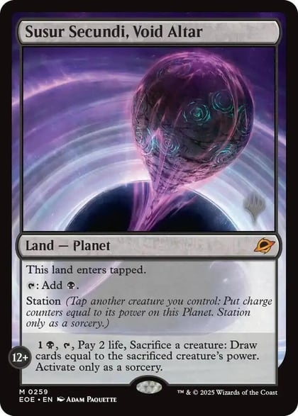 Susur Secundi, Void Altar, Promo Pack: Edge of Eternities 259