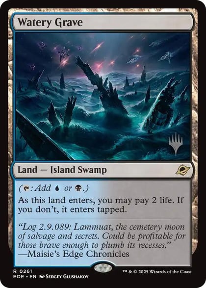 Watery Grave, Promo Pack: Edge of Eternities 261